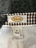 Talbots Houndstooth Brown Casual Pants Size 16 - photo 4