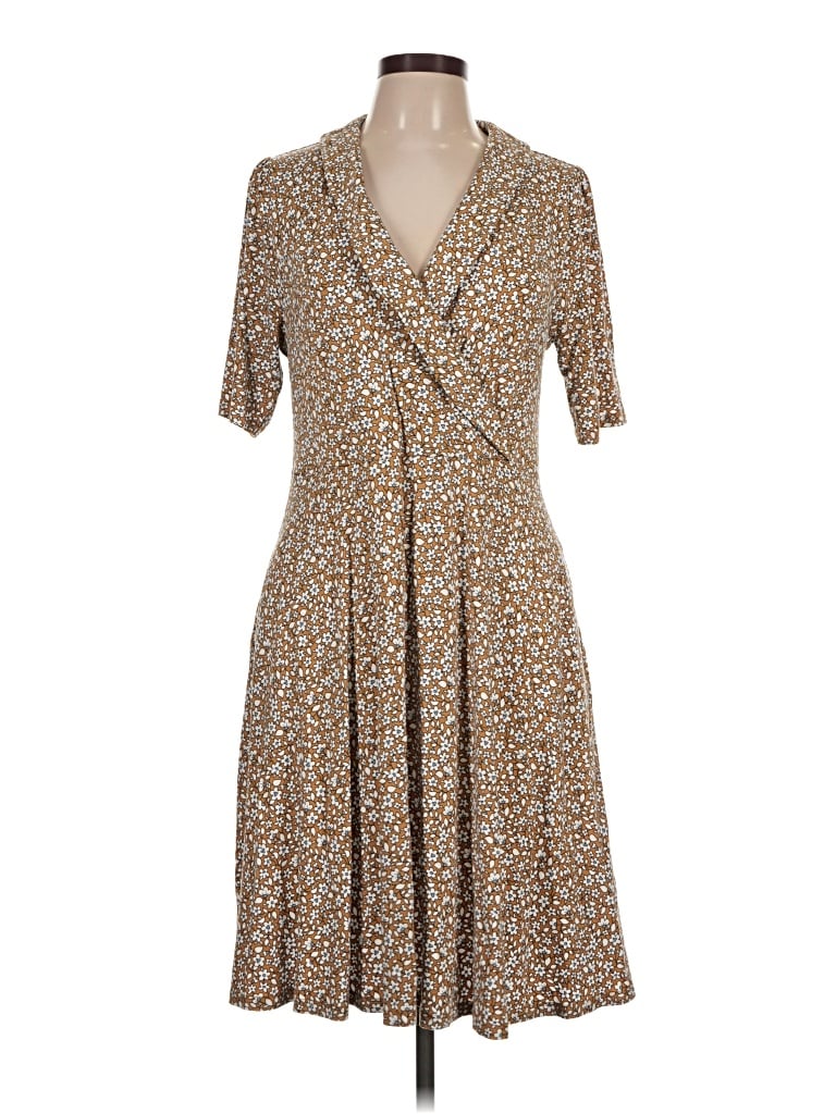 Pre-owned Boden Casual Dress In Brown