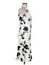 S.L. Fashions 100% Polyester Floral Ivory Cocktail Dress Size 8 - photo 4