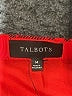 Talbots Plaid Red Wool Skirt Size 14 - photo 4
