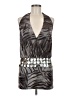 Edikted Silver Sleeveless Blouse Size M - photo 1