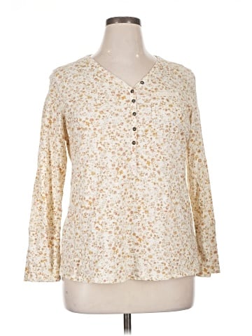 Ruff Hewn Long Sleeve Henley (view 1)