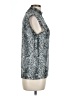 Pamela McCoy Silver Sleeveless Blouse Size L - photo 4