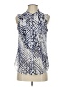 CAbi 100% Polyester Blue Sleeveless Blouse Size XS - photo 1