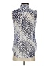 CAbi 100% Polyester Blue Sleeveless Blouse Size XS - photo 2