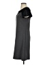 Spense Solid Gray Casual Dress Size 4 - photo 5