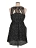 No Boundaries 100% Polyester Polka Dots Black Casual Dress Size XL - photo 2
