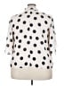 ELOQUII 100% Polyester Polka Dots Ivory 3/4 Sleeve Blouse Size 20 Plus - photo 2