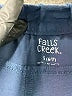 Falls Creek Solid Blue Cargo Shorts Size 6 - photo 3