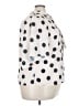 ELOQUII 100% Polyester Polka Dots Ivory 3/4 Sleeve Blouse Size 20 Plus - photo 4