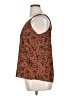 Papermoon 100% Polyester Brown Sleeveless Top Size XL - photo 5