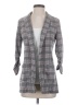 Candie's Plaid Gray Blazer Size S - photo 1