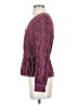 Talbots 100% Rayon Burgundy Long Sleeve Blouse Size XS - photo 5