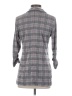 Candie's Plaid Gray Blazer Size S - photo 2