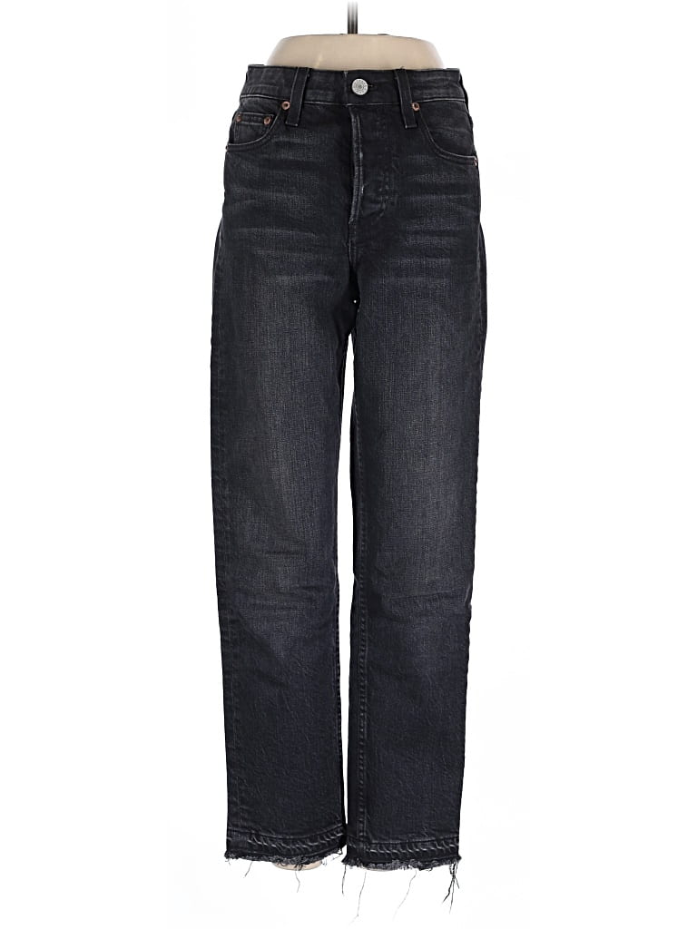 Pre-owned Trave Jeans In Black