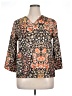 Unbranded Orange 3/4 Sleeve Blouse Size XL - photo 1