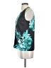 T Tahari Teal Sleeveless Blouse Size S - photo 5