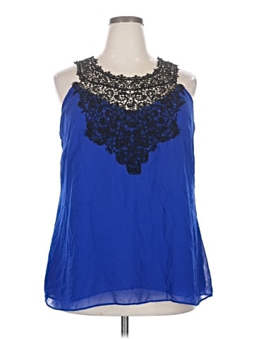 City Chic Sleeveless Blouse (view 1)