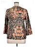 Unbranded Orange 3/4 Sleeve Blouse Size XL - photo 2