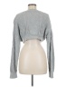 Edikted 100% Cotton Gray Cardigan Size M - photo 2