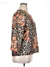Unbranded Orange 3/4 Sleeve Blouse Size XL - photo 4