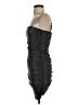Windsor Metallic Black Cocktail Dress Size S - photo 5