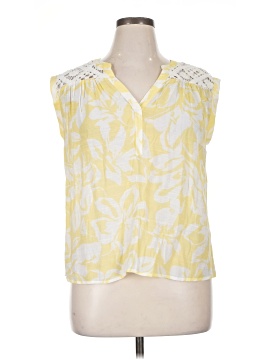 Como Black Sleeveless Blouse