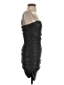 Windsor Metallic Black Cocktail Dress Size S - photo 4