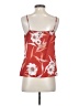Ted Baker London Floral Orange Red Sleeveless Blouse Size 2 (0) - photo 2