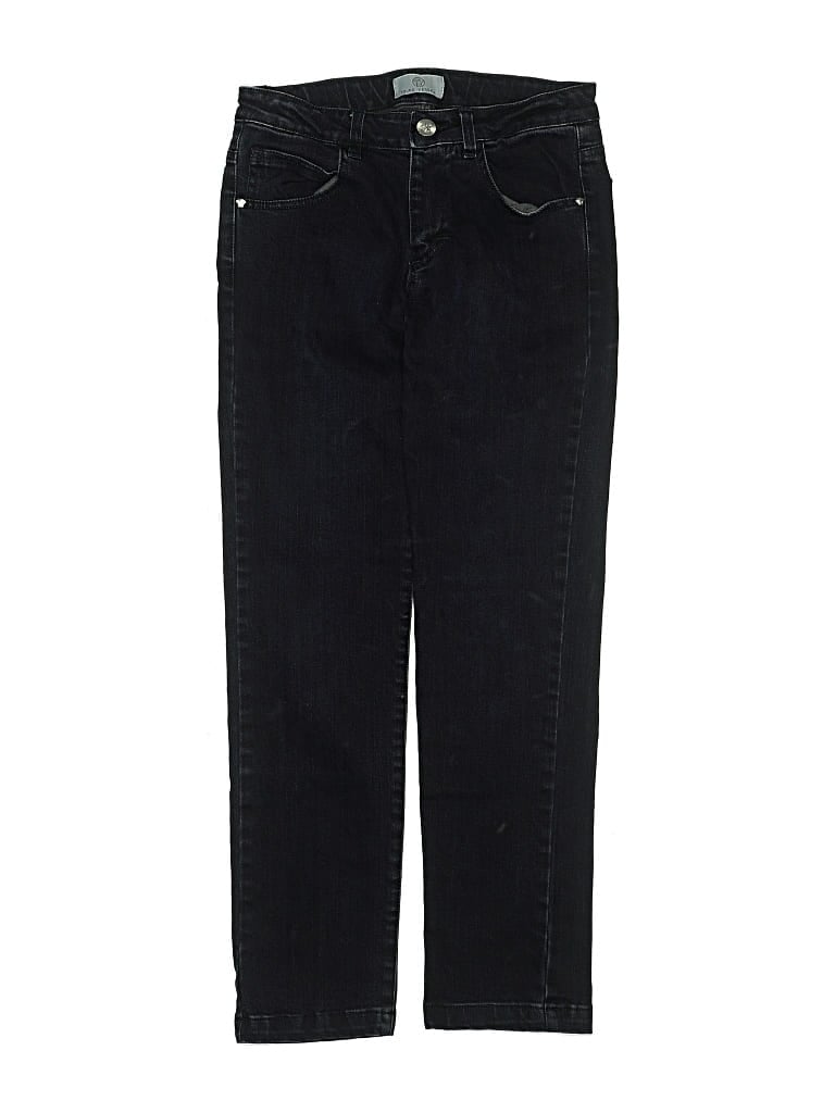 Pre-owned Young Versace Kids' Jeans In Black