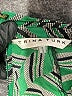 Trina Turk 100% Polyester Chevron-herringbone Green Long Sleeve Blouse Size XS - photo 7