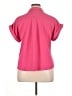 Adrienne Vittadini 100% Polyester Pink Short Sleeve Blouse Size XL - photo 2