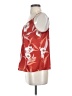 Ted Baker London Floral Orange Red Sleeveless Blouse Size 2 (0) - photo 5