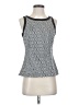 White House Black Market Silver Sleeveless Top Size 4 - photo 1