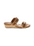 Eric Javits Tan Wedges Size 9 1/2 (narrow) - photo 1