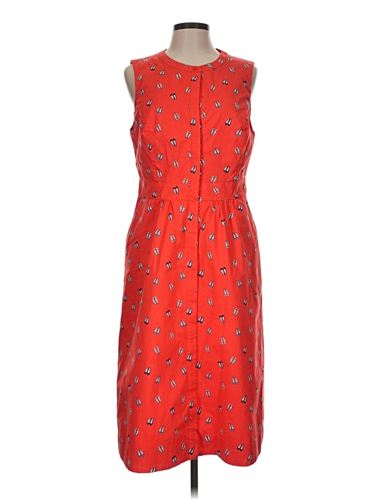 Pre-owned Boden Casual Dress In Red