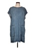 Unbranded 100% Lyocell Blue Casual Dress Size 10 - photo 1