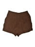 Wildfox 100% Rayon Solid Brown Khaki Shorts Size S - photo 2