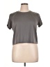 Real Essentials Metallic Gray Active T-Shirt Size XL - photo 1