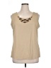 Ruby Rd. Tan Sleeveless Blouse Size 1X - photo 1