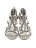 Easy Street Metallic Silver Sandals Size 7 1/2 (wide) - photo 2