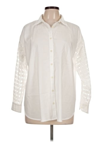Ann Taylor LOFT Long Sleeve Blouse (view 1)