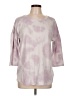 Cupio Tie-dye Purple 3/4 Sleeve T-Shirt Size L - photo 1