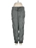 Caslon 100% Linen Gray Linen Pants Size S (petite) - photo 1