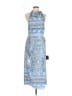 Lulus 100% Polyester Paisley Blue Casual Dress Size L - photo 1