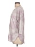 Cupio Tie-dye Purple 3/4 Sleeve T-Shirt Size L - photo 5