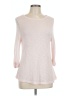River Island Pink Long Sleeve Top Size 12 - photo 1