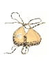 Hollister 100% Polyester Animal Print Tan Gold Swimsuit Top Size S - photo 2