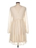 Listicle 100% Polyester Ivory Casual Dress Size L - photo 2