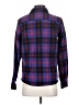 L.L.Bean 100% Cotton Plaid Purple Long Sleeve Button-Down Shirt Size XS - photo 2